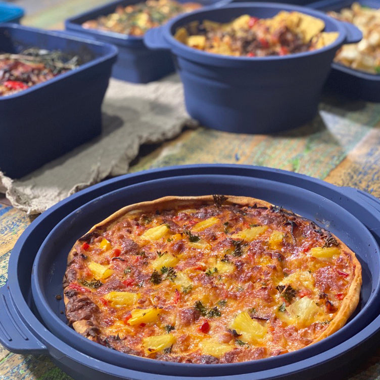 Jumbo Ovenware Set 6L, 6L & 7L (3-pc) with FREE Oven Mitts
