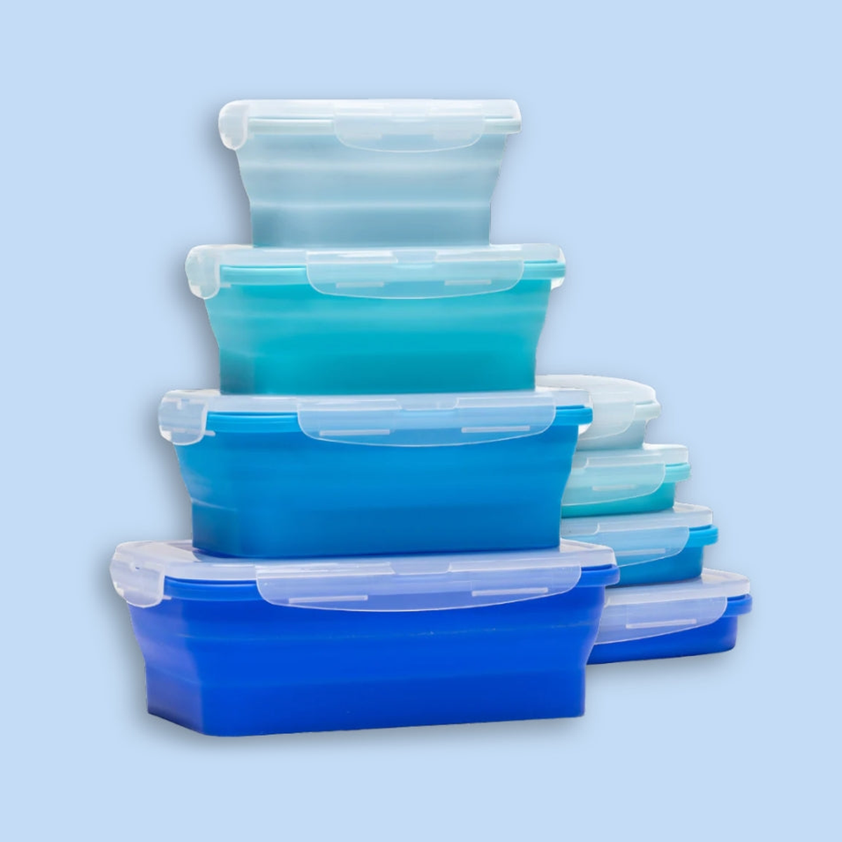 Rectangle Food Containers Sea Set (4-pc) main photo