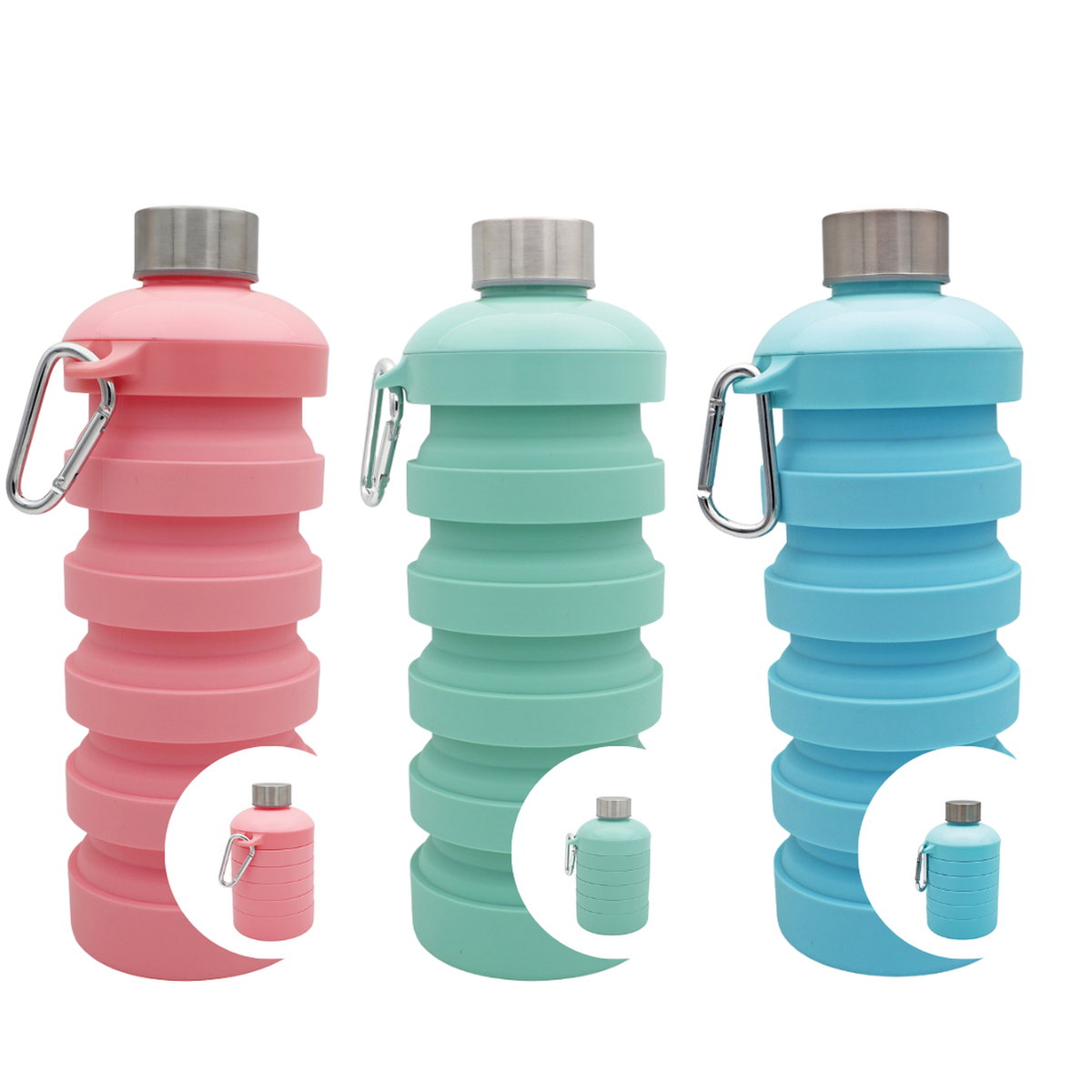 (NEW) Flat Stacks Water Bottle - 1L main photo