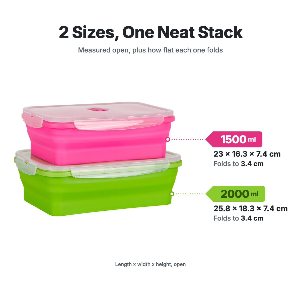 Ultimate Mega Pack – Large Set sizes, open + folded