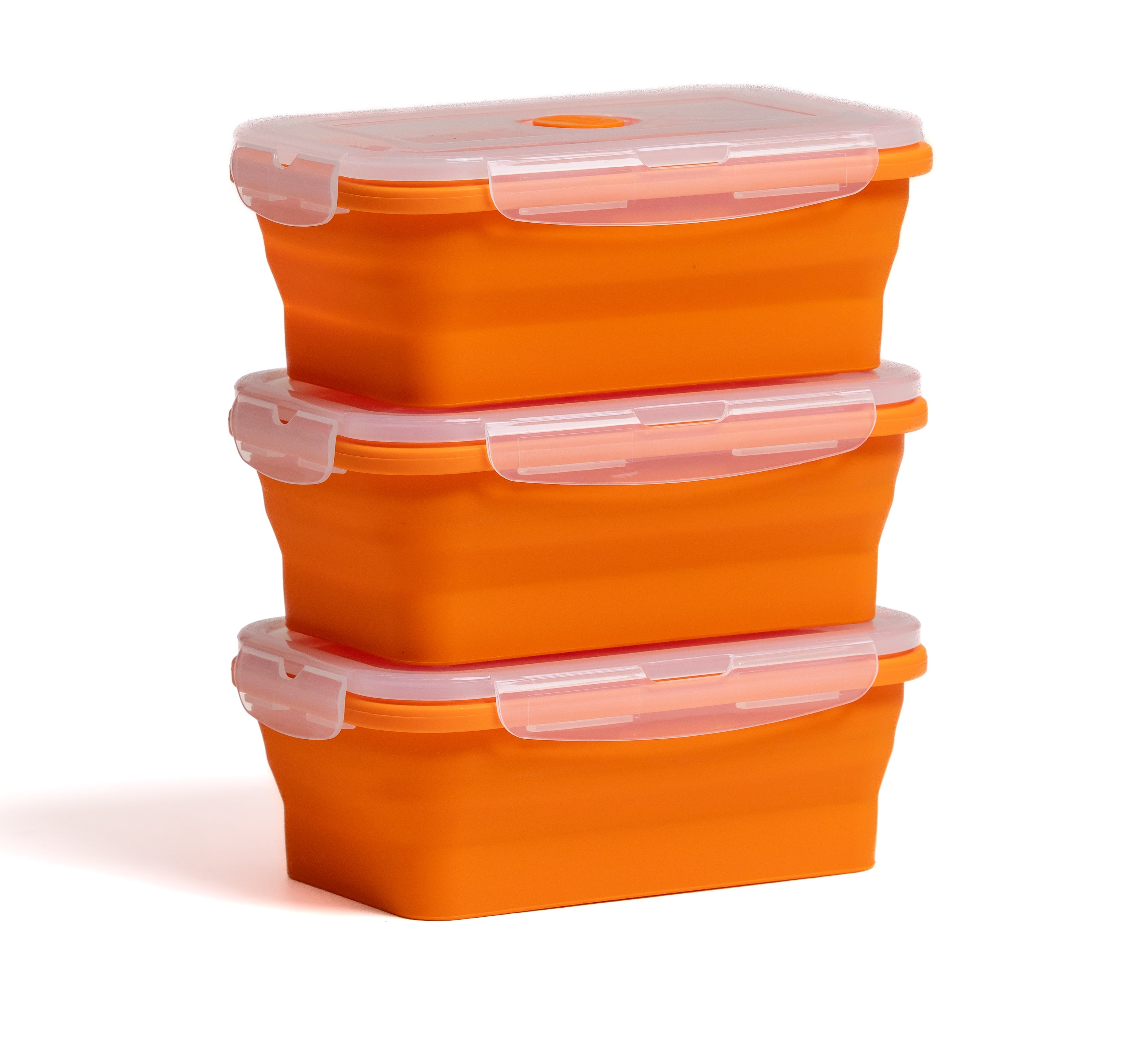 Rectangle Trio Containers Pack (3-pc) — 800 ml