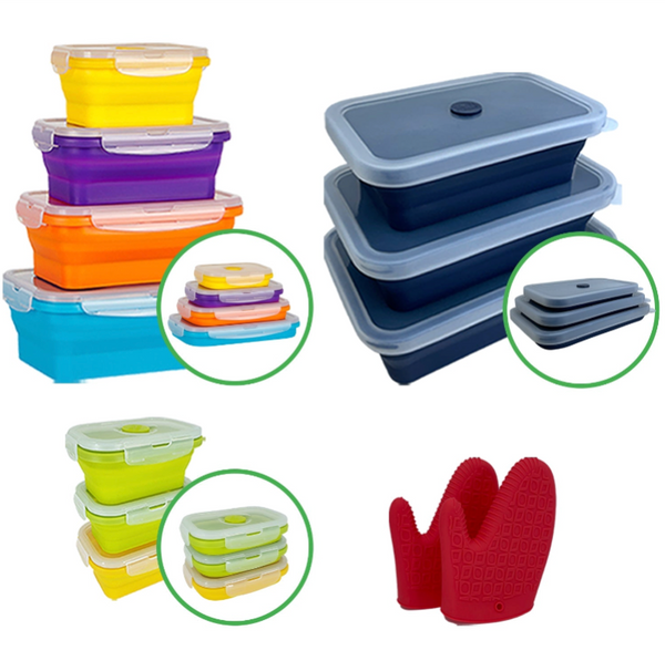 Starter Pack > Signature Set + Air Fryer Ovenware + Snack Pack with FR - Flat  Stacks Australia