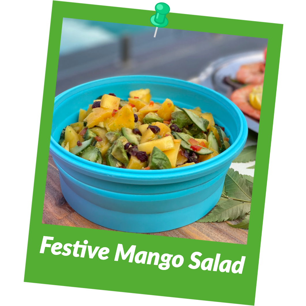 🥭 Mangos + Holiday Spirit = Pure Deliciousness! 😋