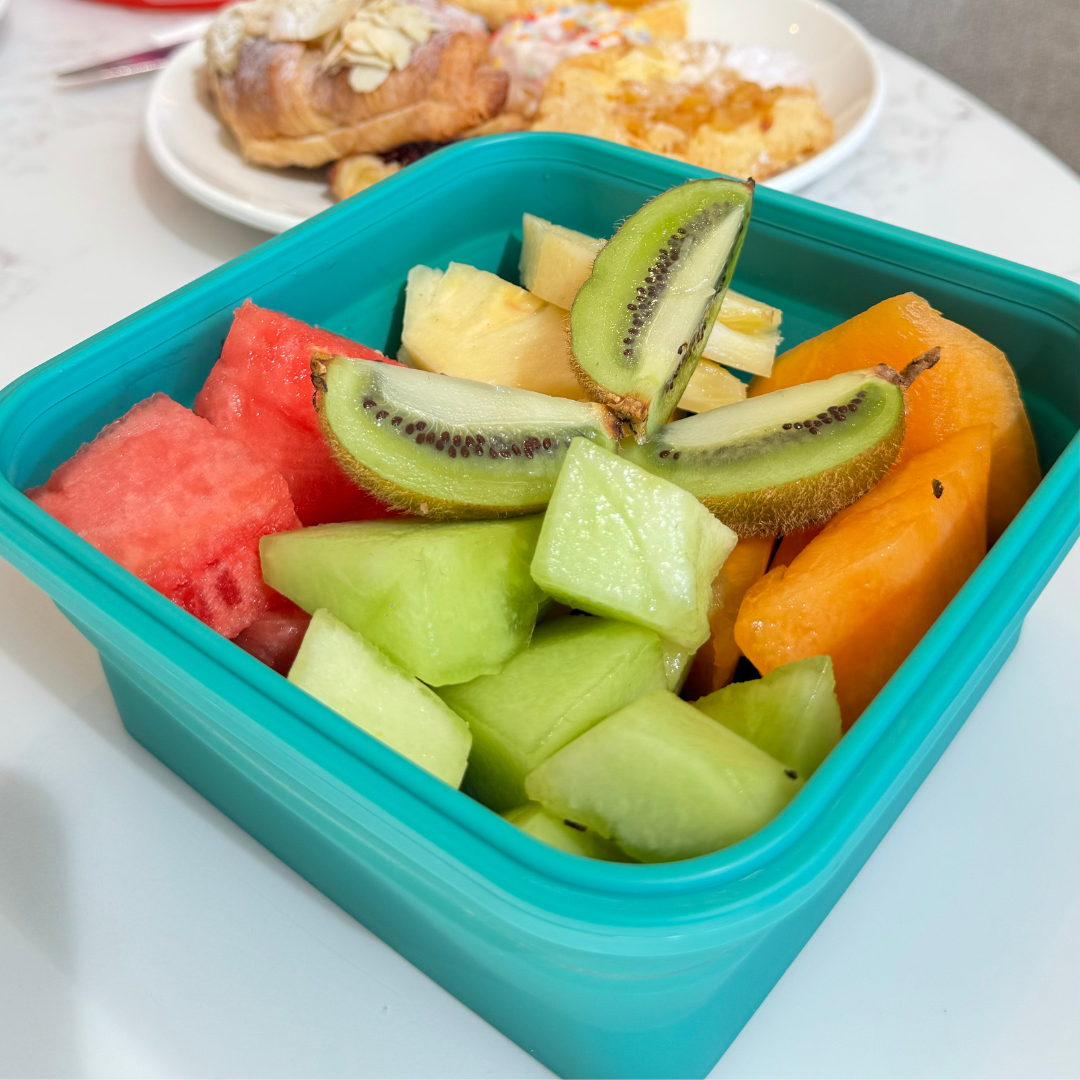 Family Meal Prep Duo (2-pc) — Large Square + Salad Bowl