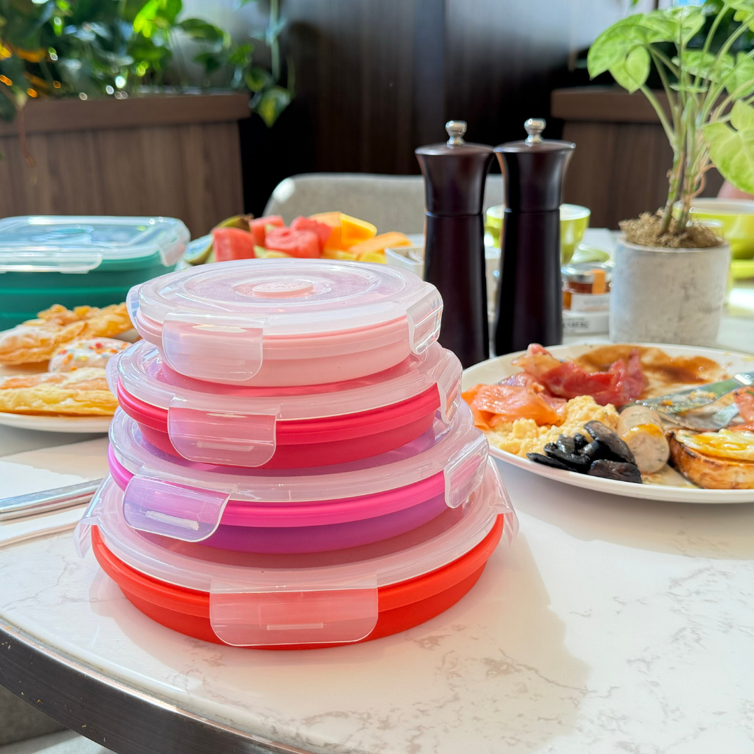 Round Sunset Set (4-pc) — 350, 540, 800 & 1200ml