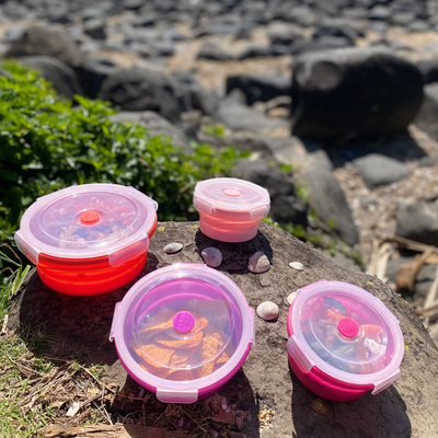 Round Sunset Set (4-pc) — 350, 540, 800 & 1200ml