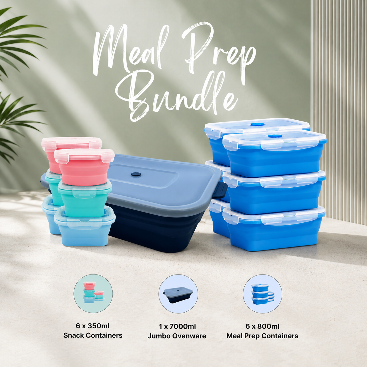 Meal Prep Value Bundle (13-pc) - Limited Offer