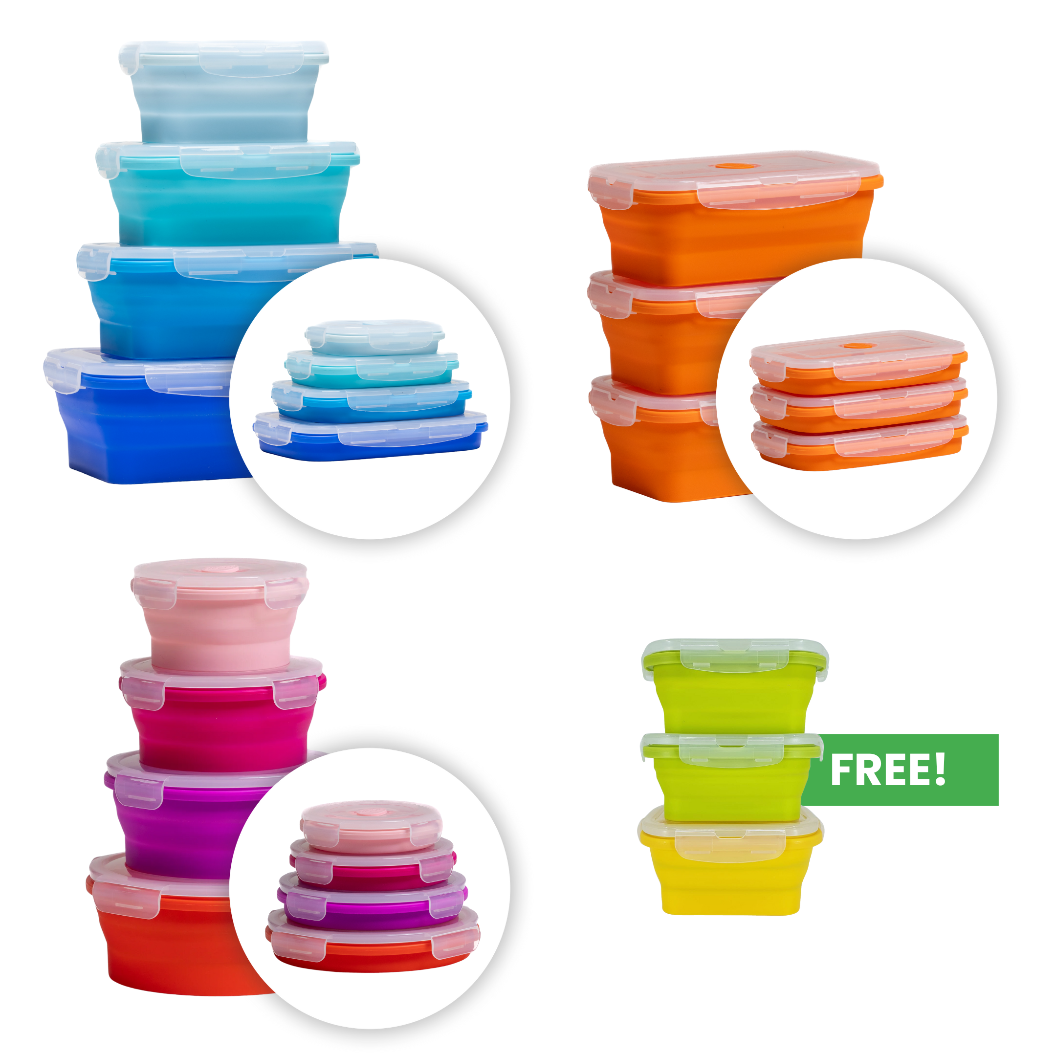 Meal Prep Pack (11-pc) + FREE Snack Pack