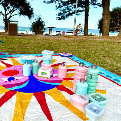 (NEW) Flat Stacks Water Bottle - 1L