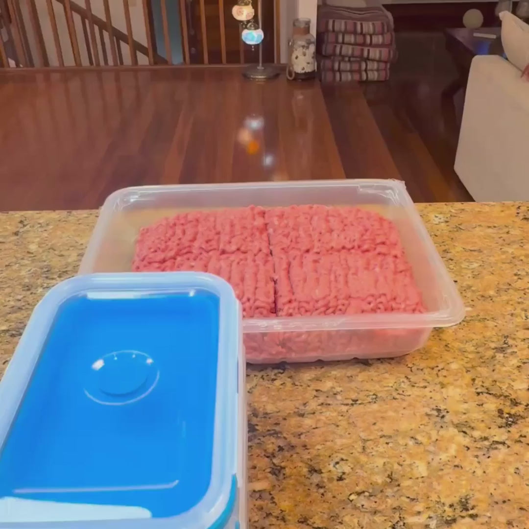 Meal Prep Pack – Mince portioned into the Trio