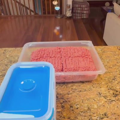 Meal Prep Pack – Mince portioned into the Trio