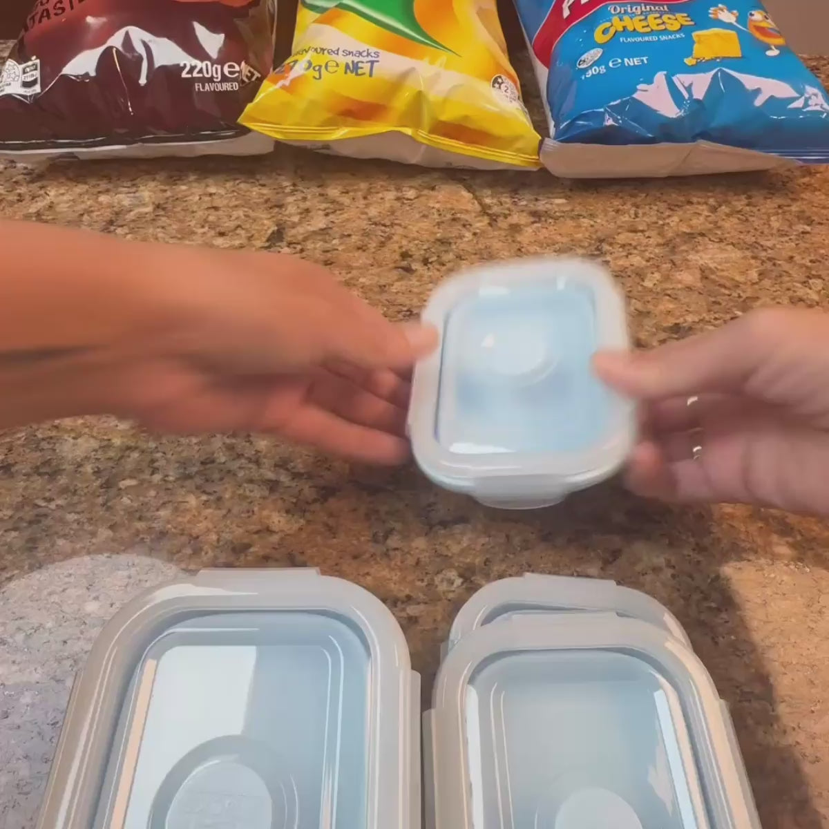 Rectangle Silicone Food Container 5L