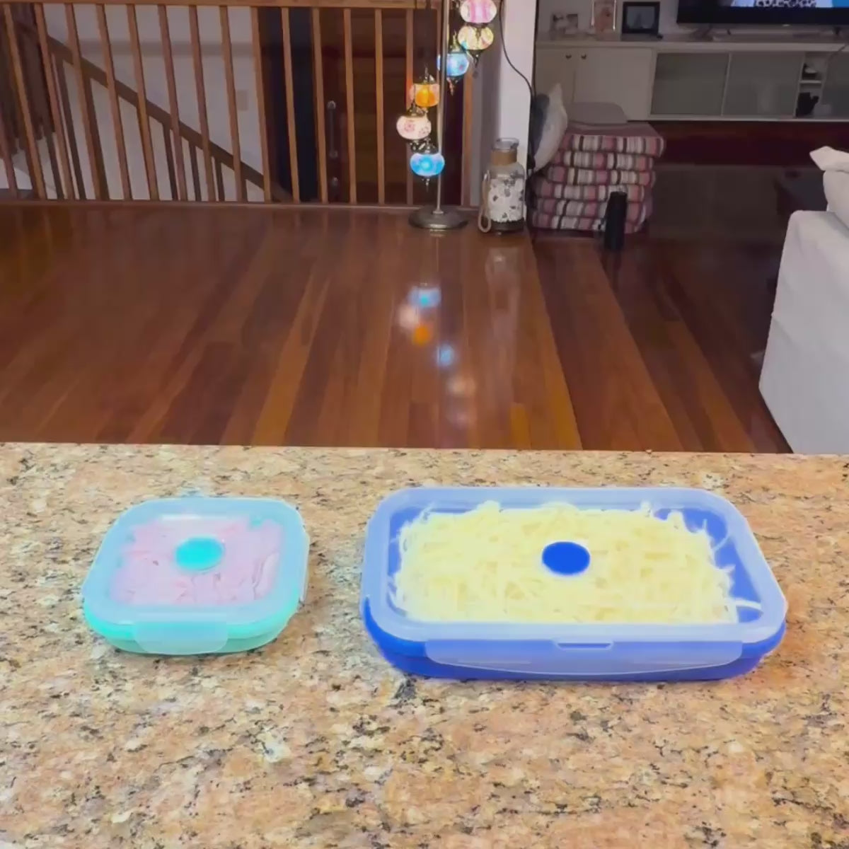 Reusable Snack Containers Set (3-pc)