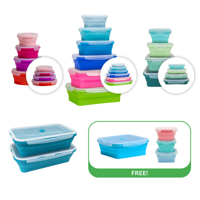 Ultimate Storage Bundle + FREE New Snack Pack + Large Square (20-pc)