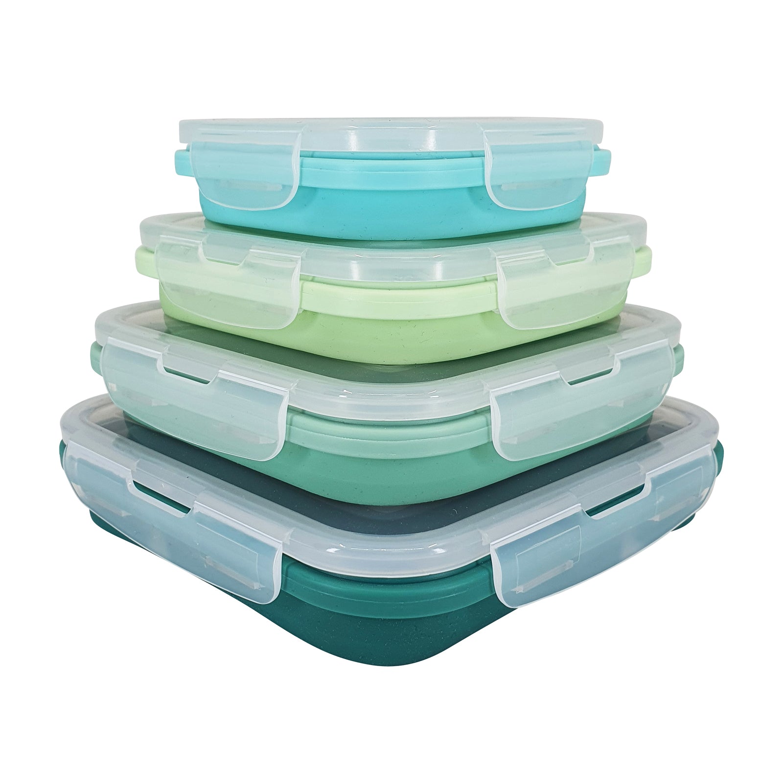 Square Set (4-pc) — 350, 540, 800 & 1200 ml