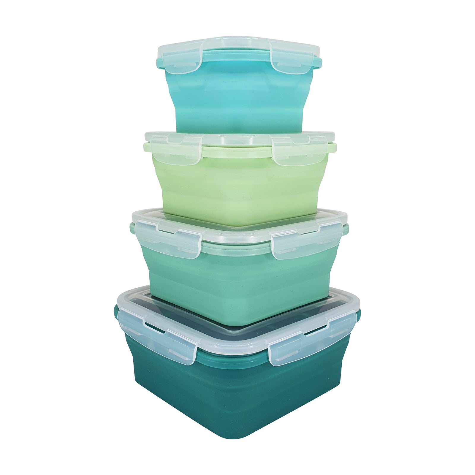 Square Set (4-pc) — 350, 540, 800 & 1200 ml