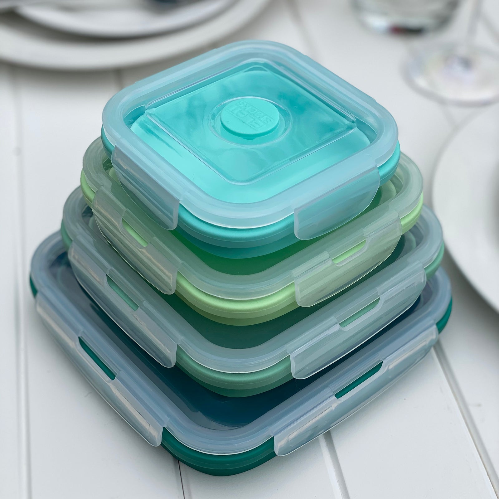 Square Set (4-pc) — 350, 540, 800 & 1200 ml